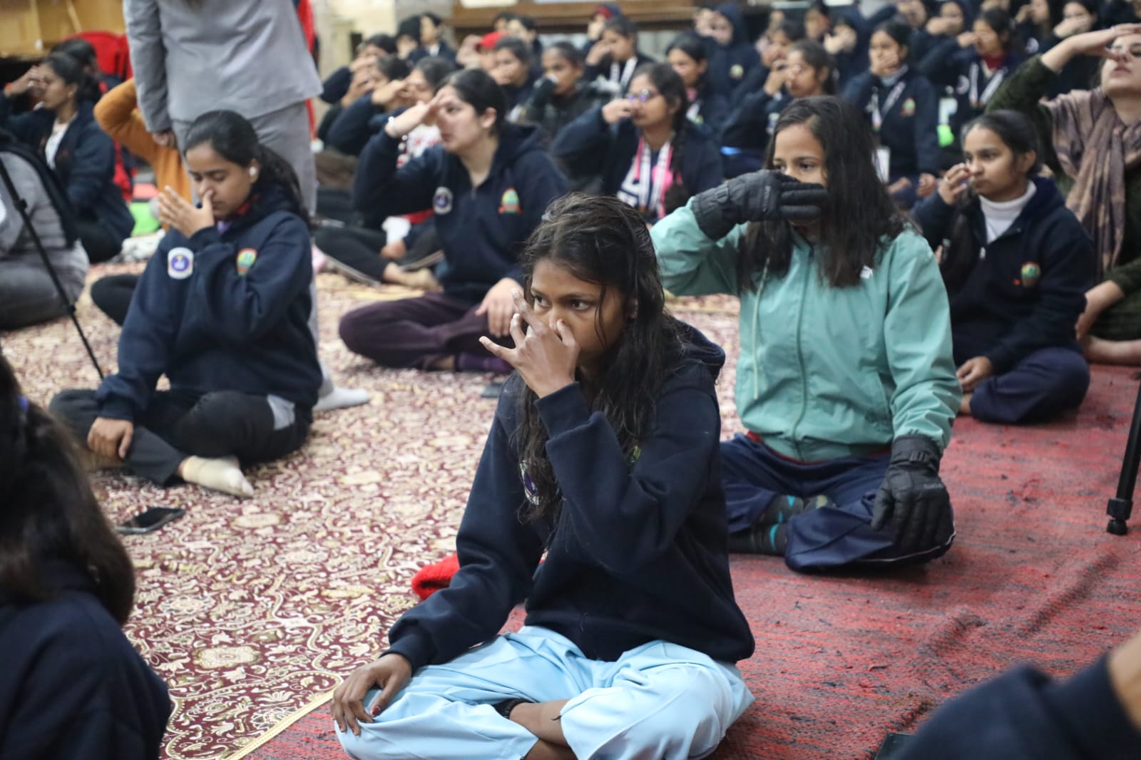 NSS NIC Day 2 Yoga Session 