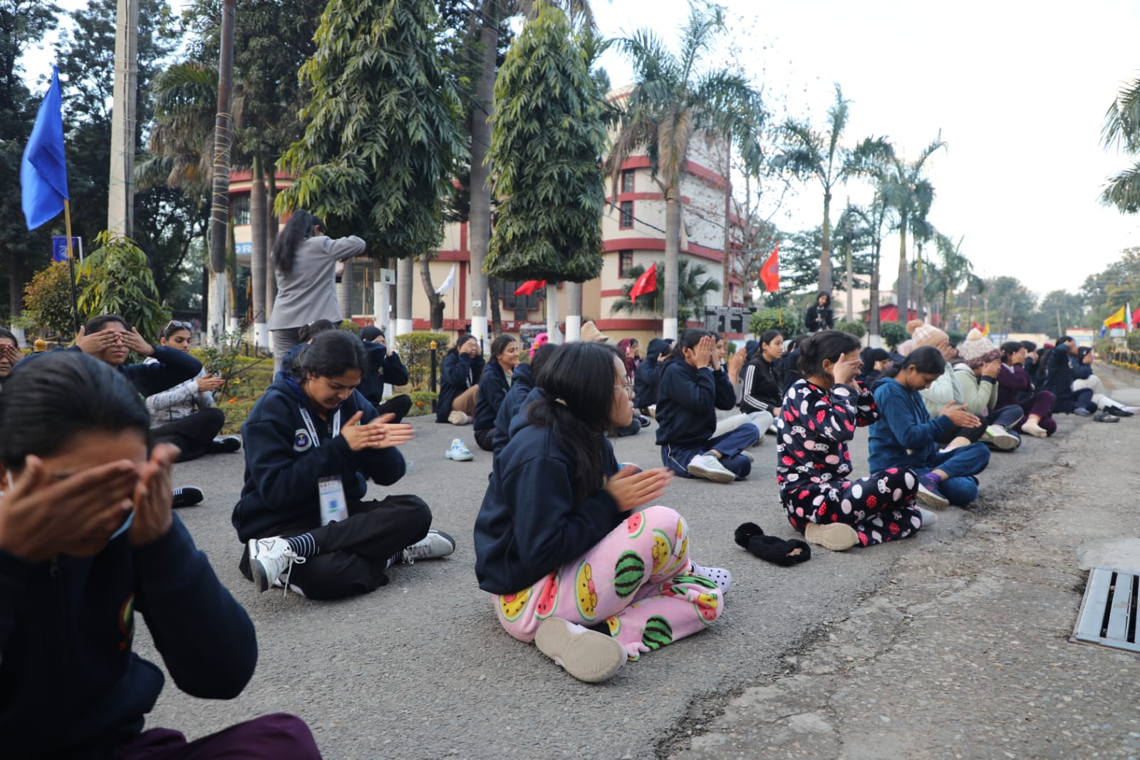 NSS NIC Day 2 Yoga Session 