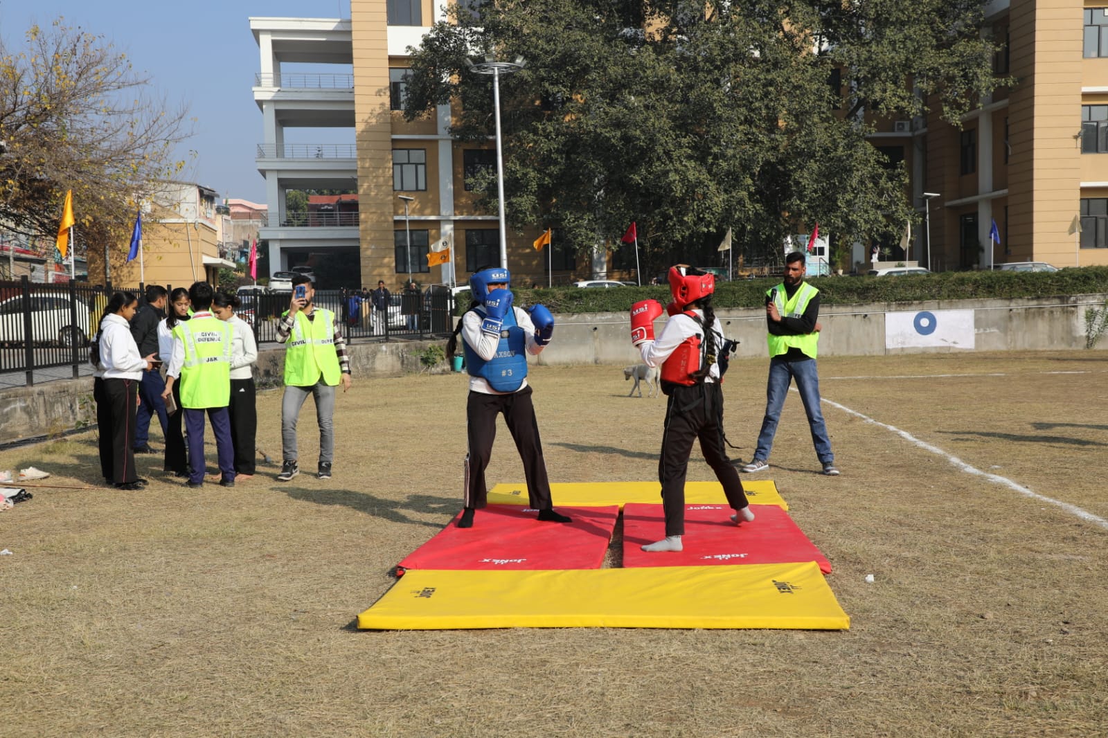 NSS NIC Day 6 Self Defence Session 