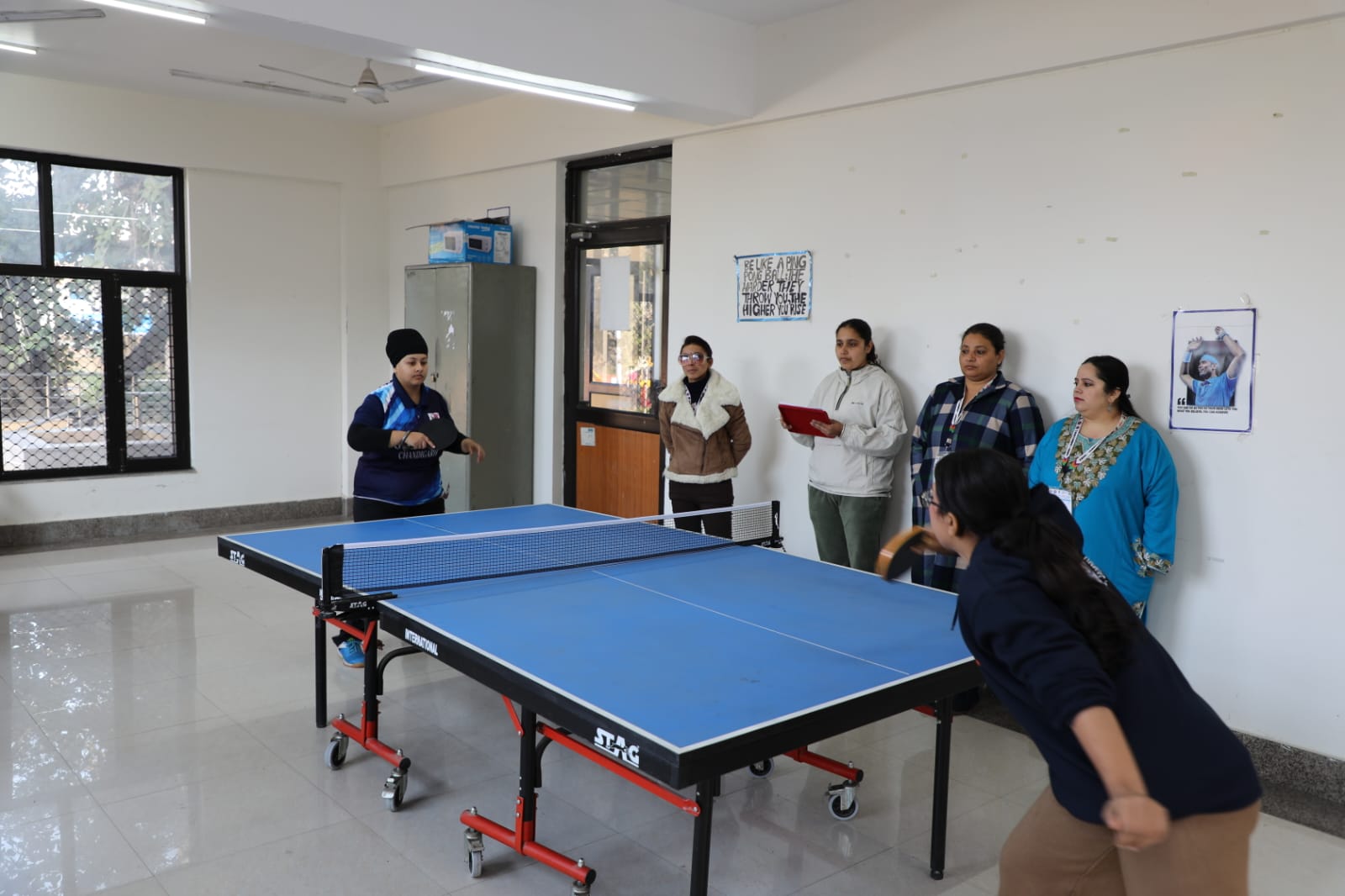 NSS NIC Day 4 Table tennis and badminton semifinals, finals, and medal ceremonies