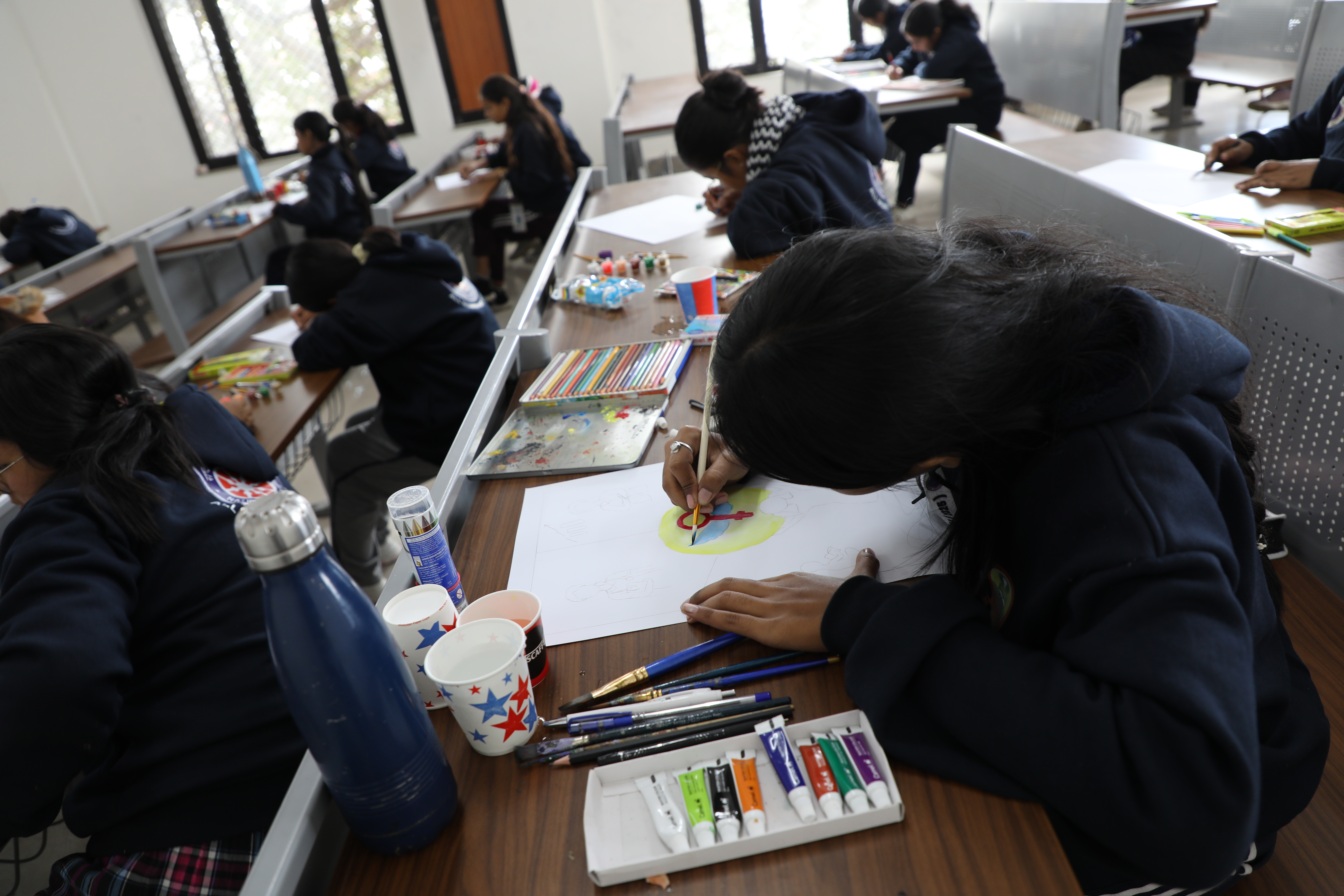 NSS NIC Day 2 Painting Competition 